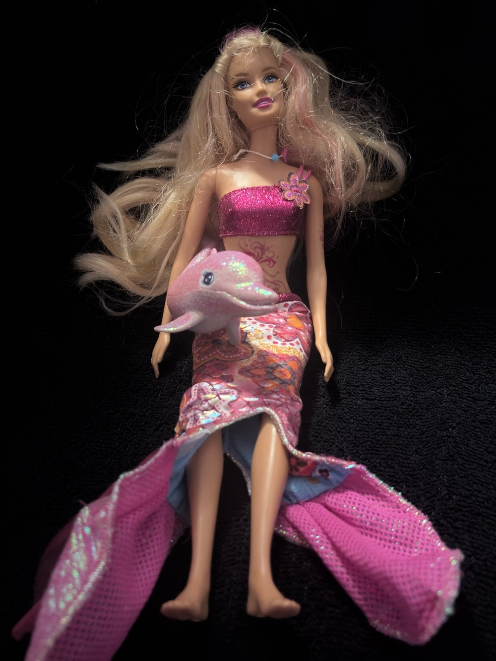 2009/10 Mermaid Tale Merliah colour change 2-in-1 Barbie doll.